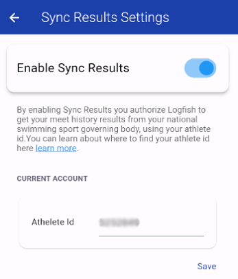 Mobile Sync Result Configuration